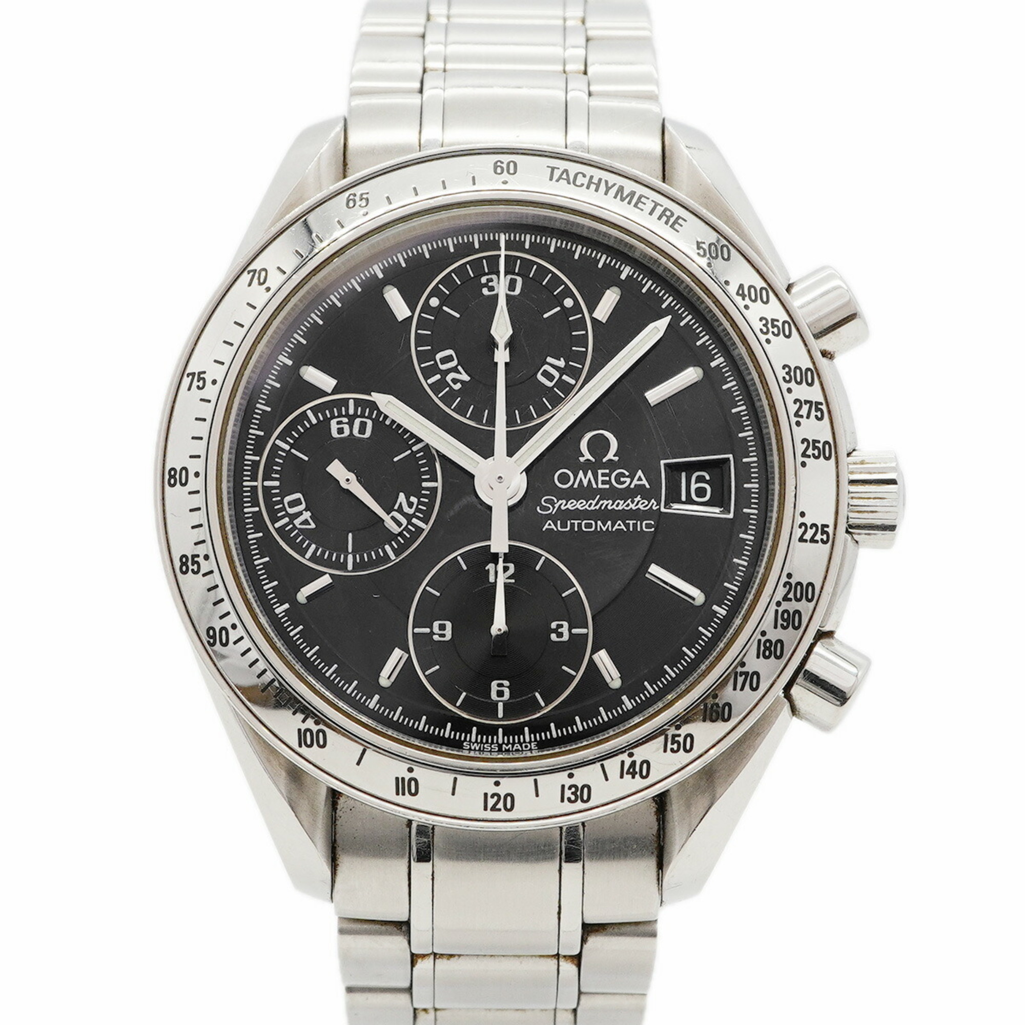 Omega Speedmaster 351350 Black Dial Mens Watch